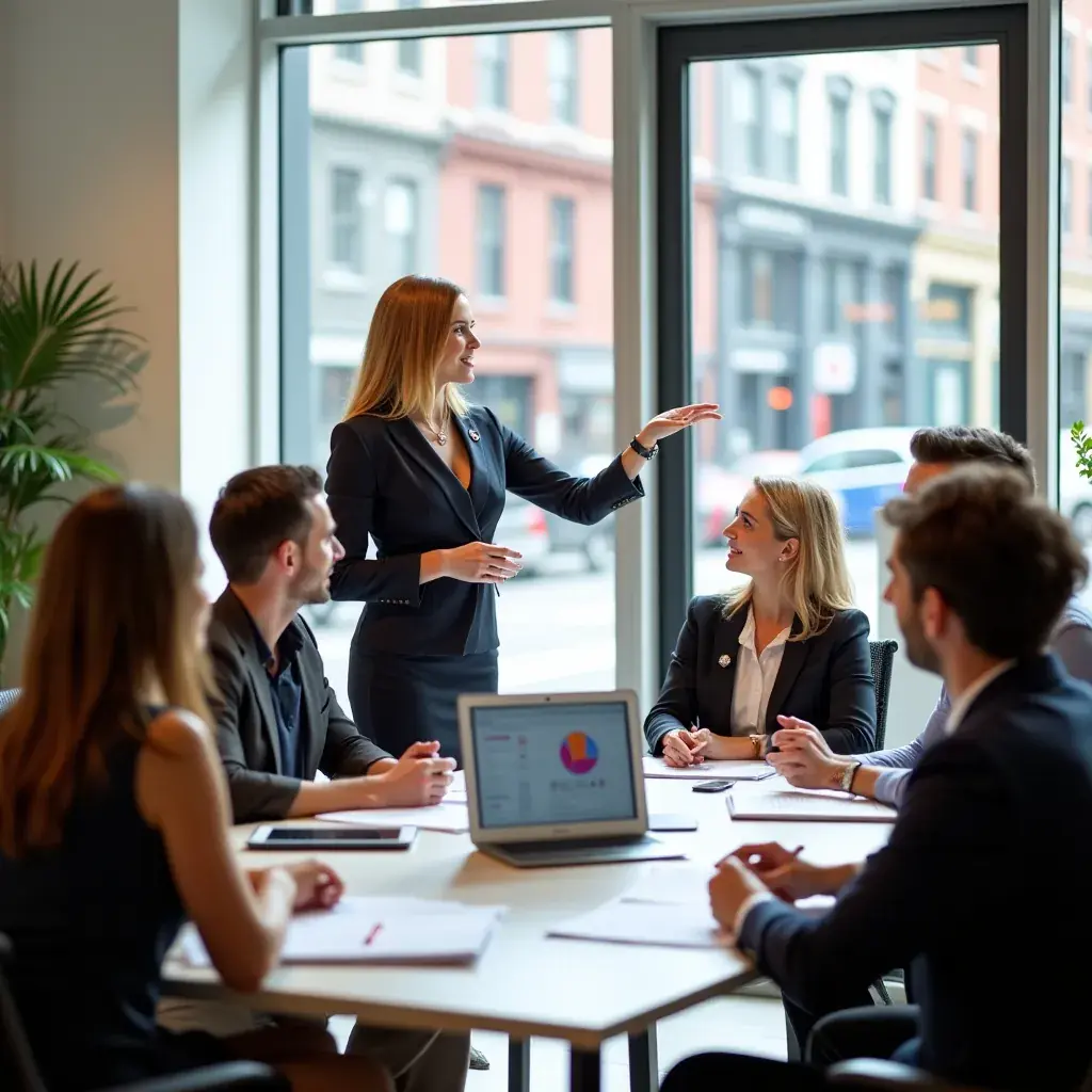 Team working together