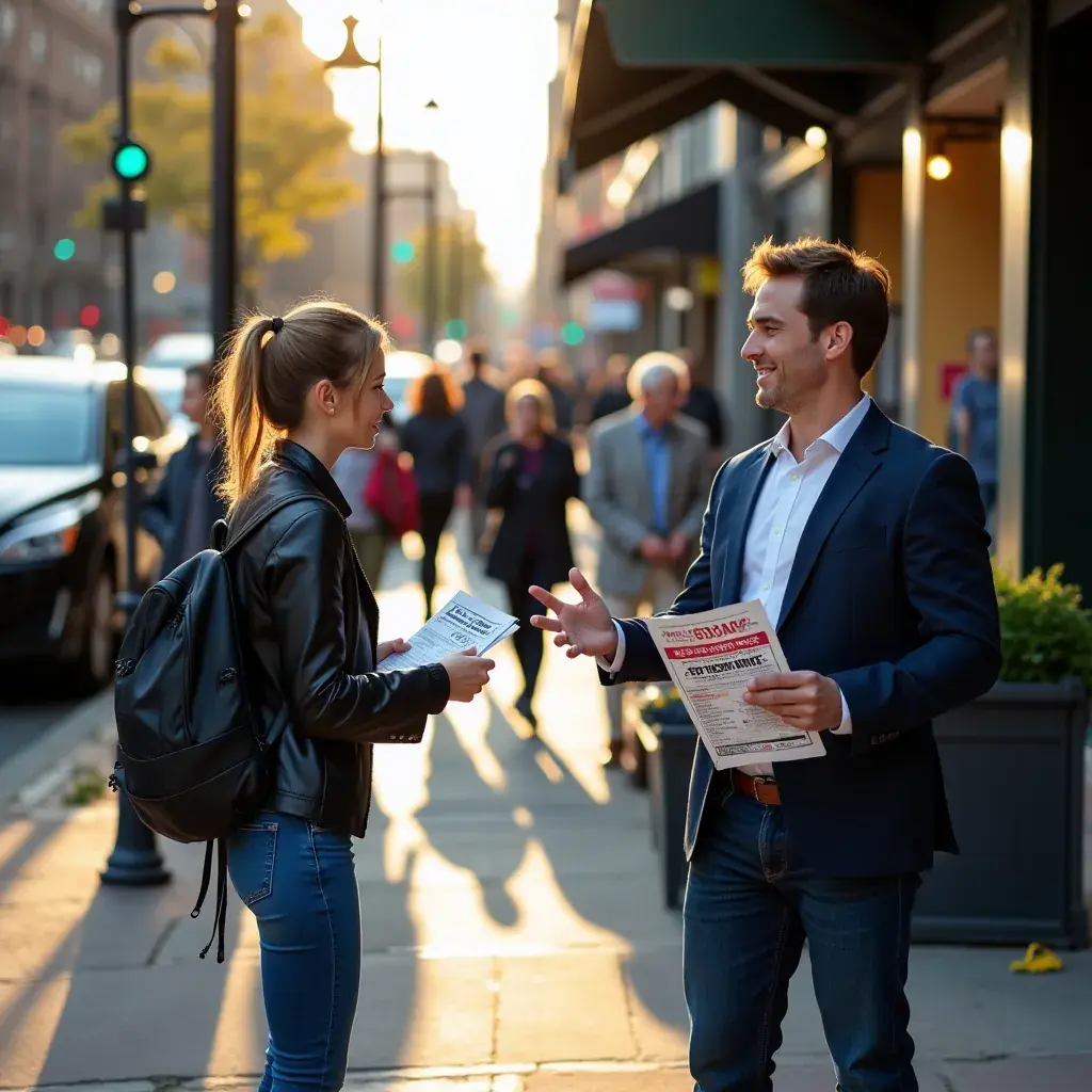 Professional business solutions illustration